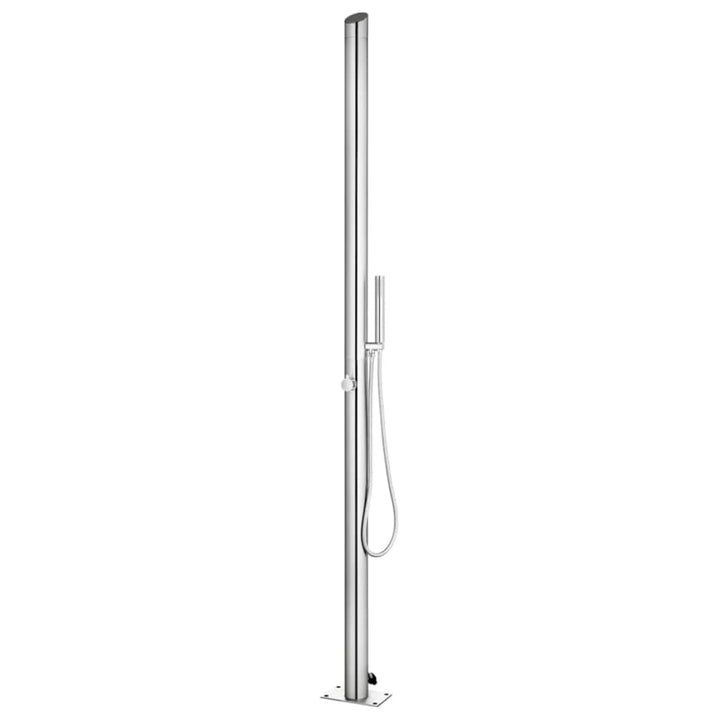 Duș Pentru Grădină, 220 Cm, Oțel Inoxidabil