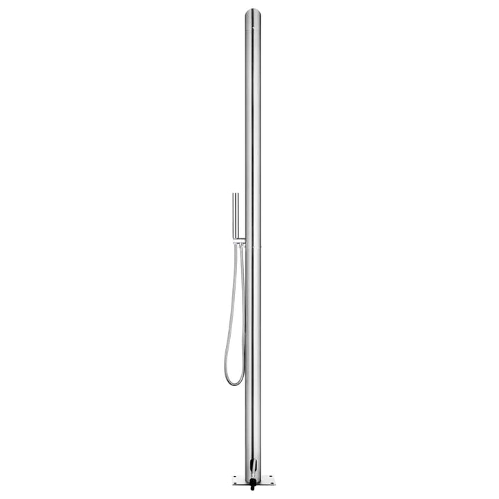 Duș Pentru Grădină, 220 Cm, Oțel Inoxidabil
