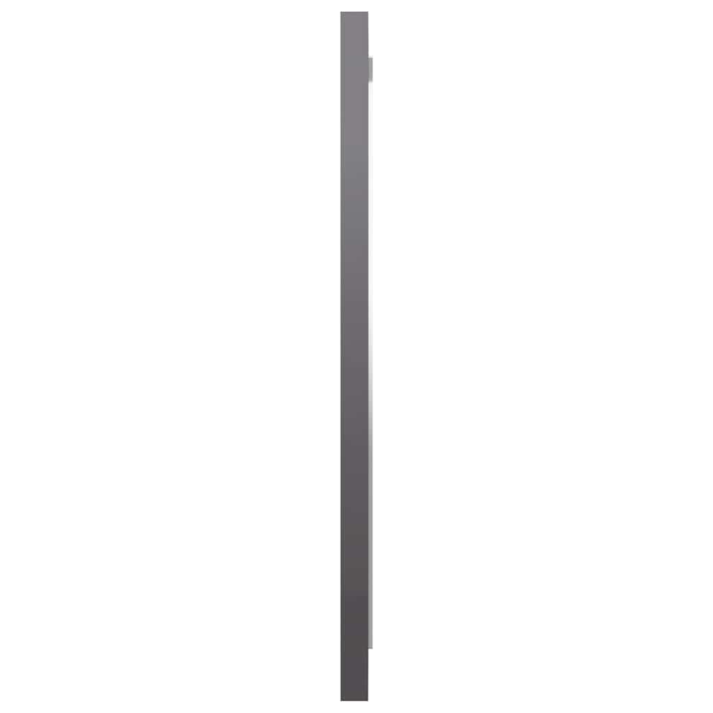 Set Mobilier De Baie, 2 Piese, Gri Extralucios, Pal