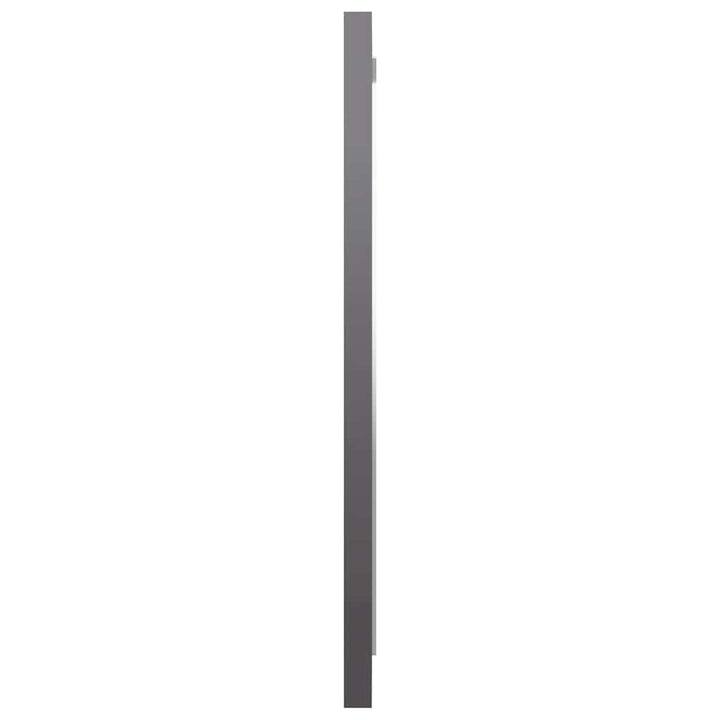 Set Mobilier De Baie, 2 Piese, Gri Extralucios, Pal