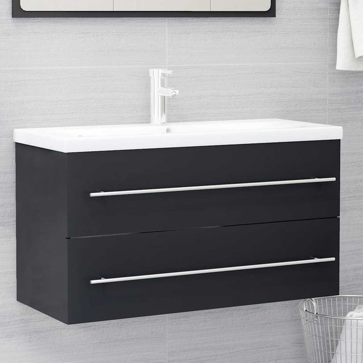 Set Mobilier De Baie, 2 Piese, , Pal