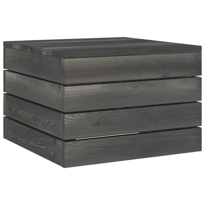 Set Mobilier Grădină Din Paleți, 2 Piese, Cu Perne, Lemn De Pin