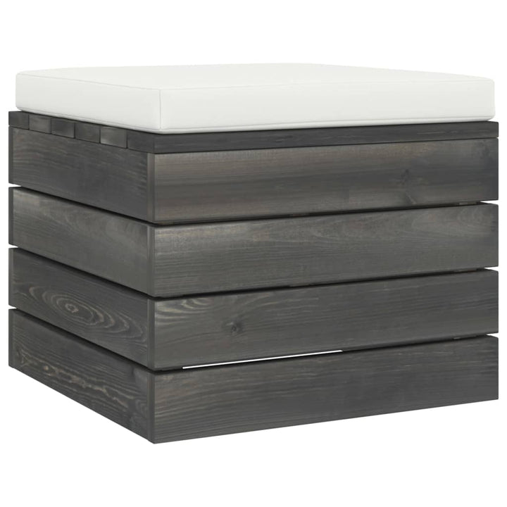 Set Mobilier Grădină Din Paleți Cu Perne, 5 Piese, Lemn De Pin
