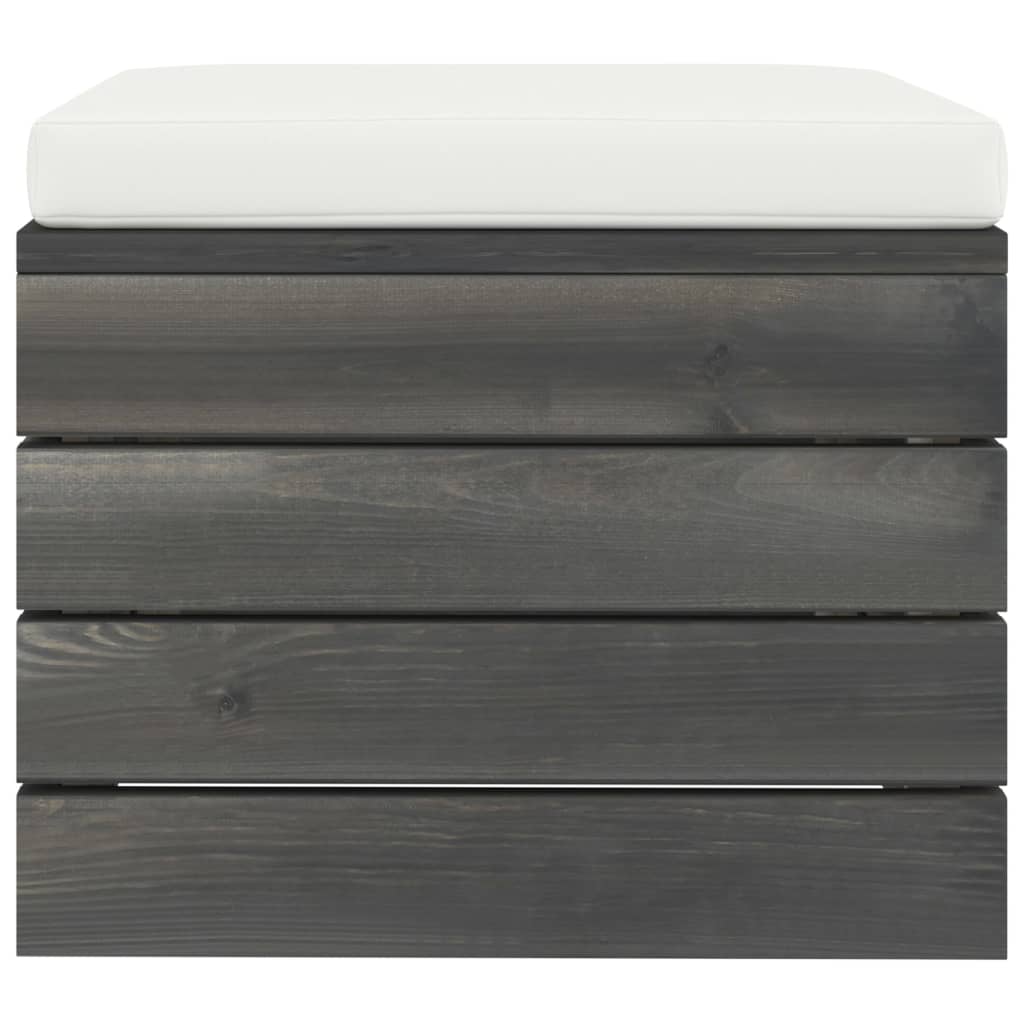Set Mobilier Grădină Din Paleți Cu Perne, 5 Piese, Lemn De Pin