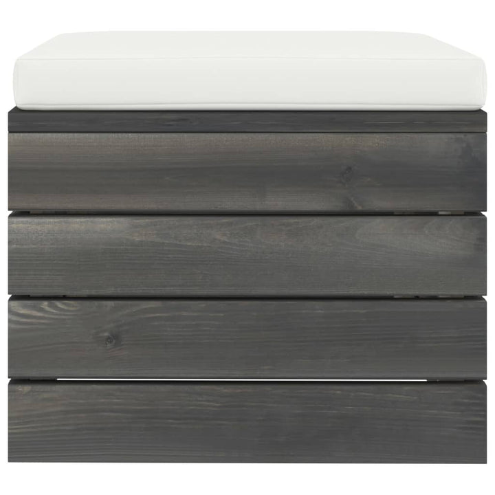 Set Mobilier Grădină Din Paleți Cu Perne, 5 Piese, Lemn De Pin