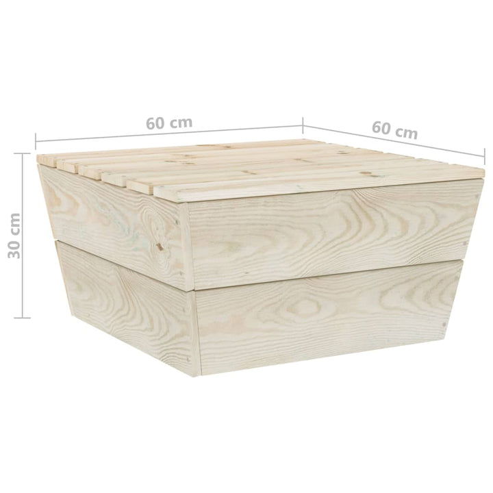 Set Mobilier Grădină Din Paleți Cu Perne, 6 Piese, Lemn Molid