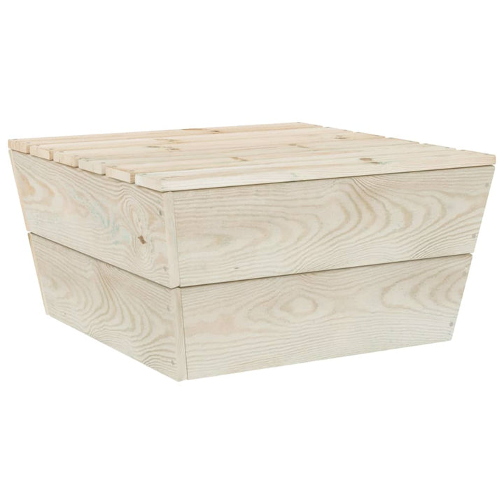Set Mobilier Grădină Paleți, 10 Piese, Cu Perne, Lemn De Molid