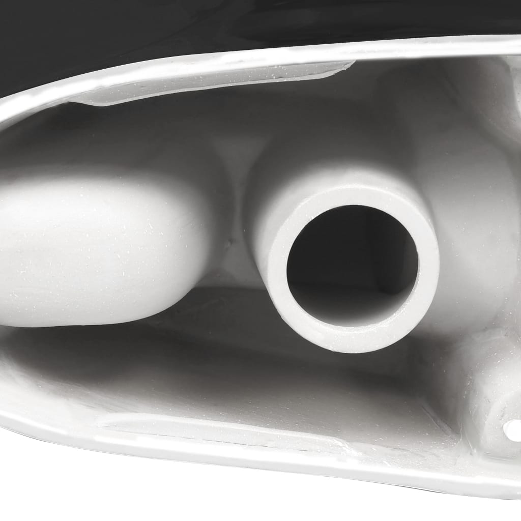 Vas Wc Toaletă Baie, , Ceramică, Rotund, Flux Inferior