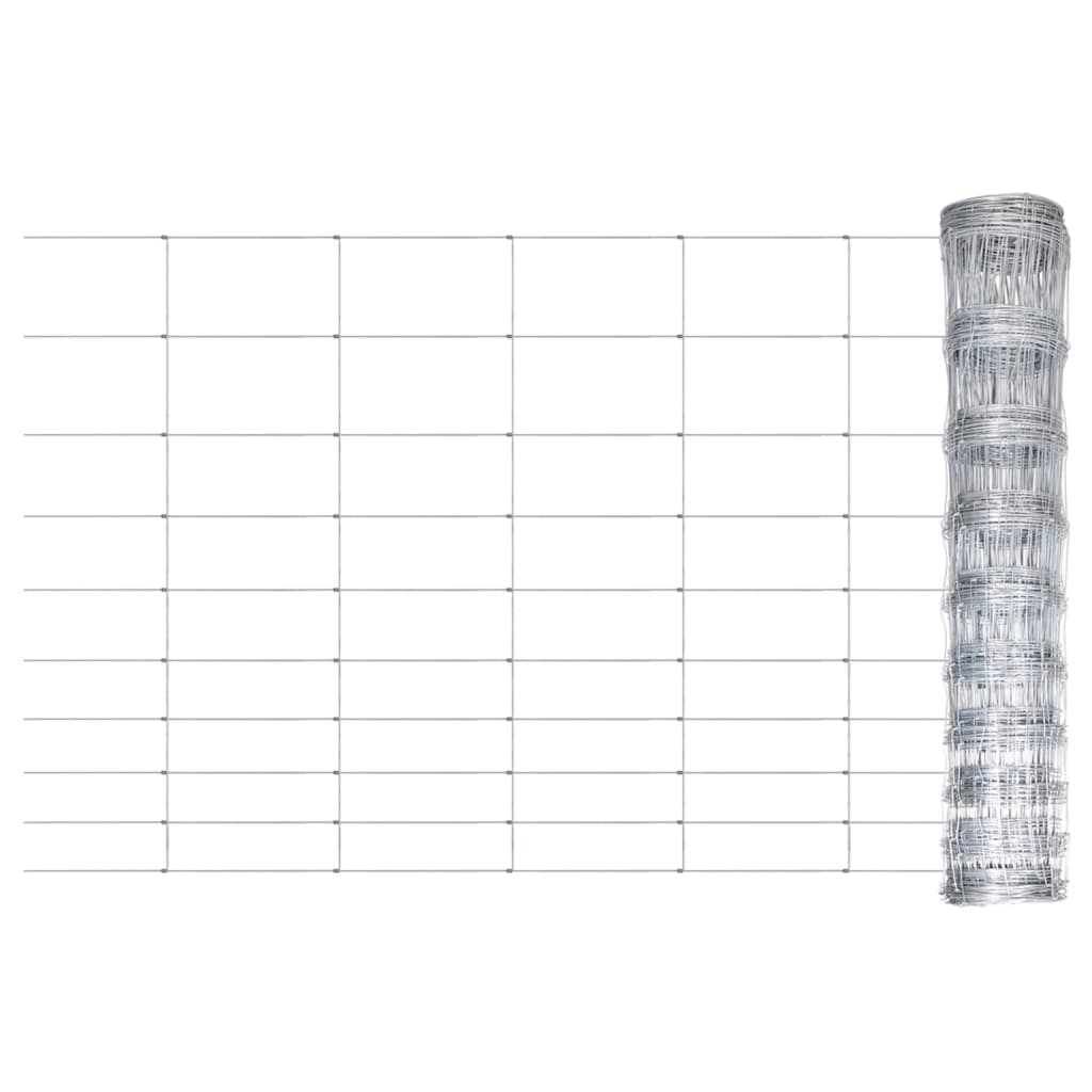 Gard De Grădină, 50 M, Oțel Galvanizat, 150 Cm