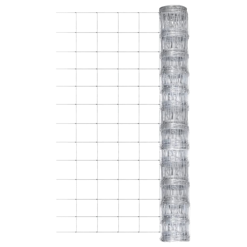 Gard De Grădină, 50 M, Oțel Galvanizat, 150 Cm