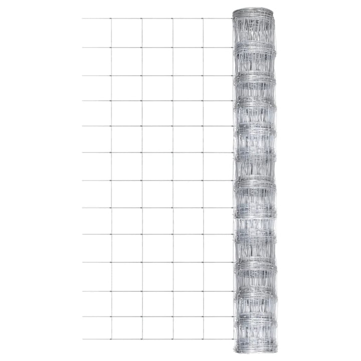 Gard De Grădină, 50 M, Oțel Galvanizat, 150 Cm