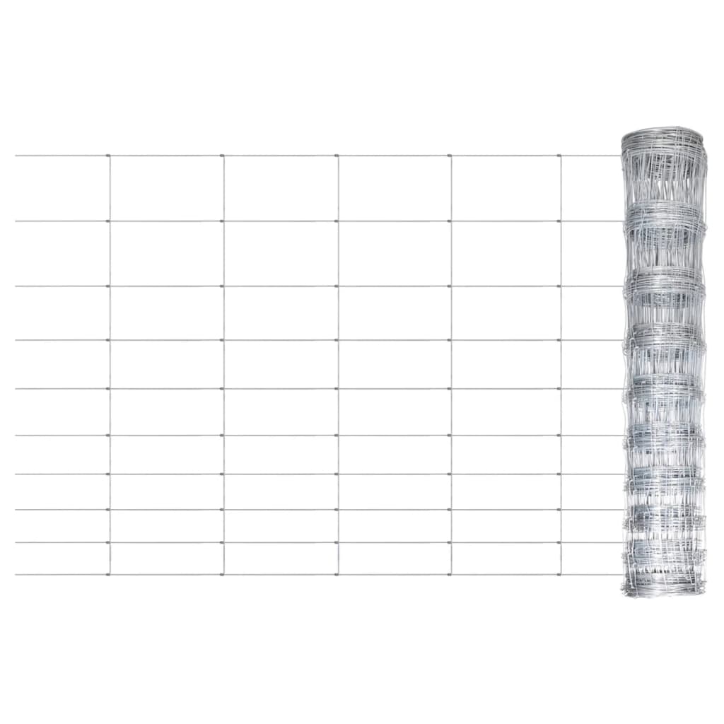 Gard De Grădină, 50 M, Oțel Galvanizat, 150 Cm