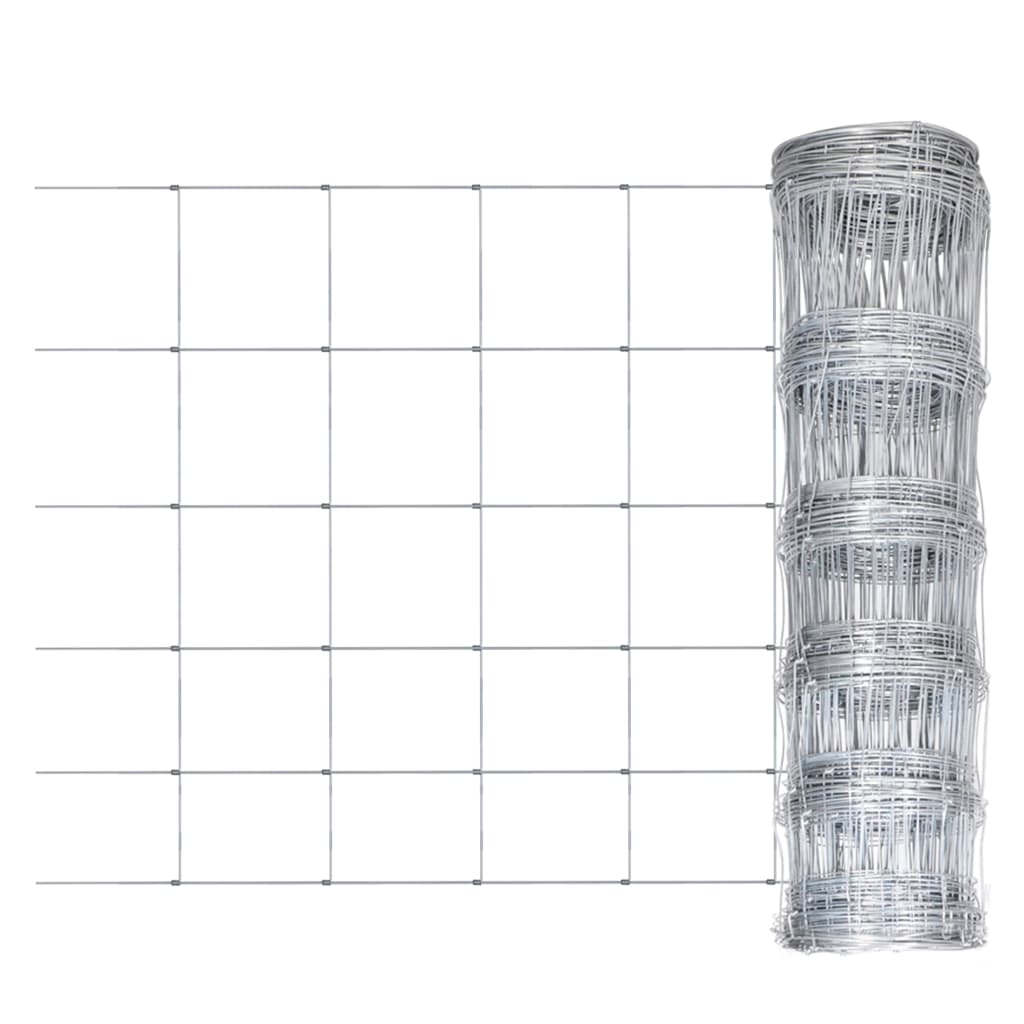 Gard De Grădină, 50 M, Oțel Galvanizat, 150 Cm