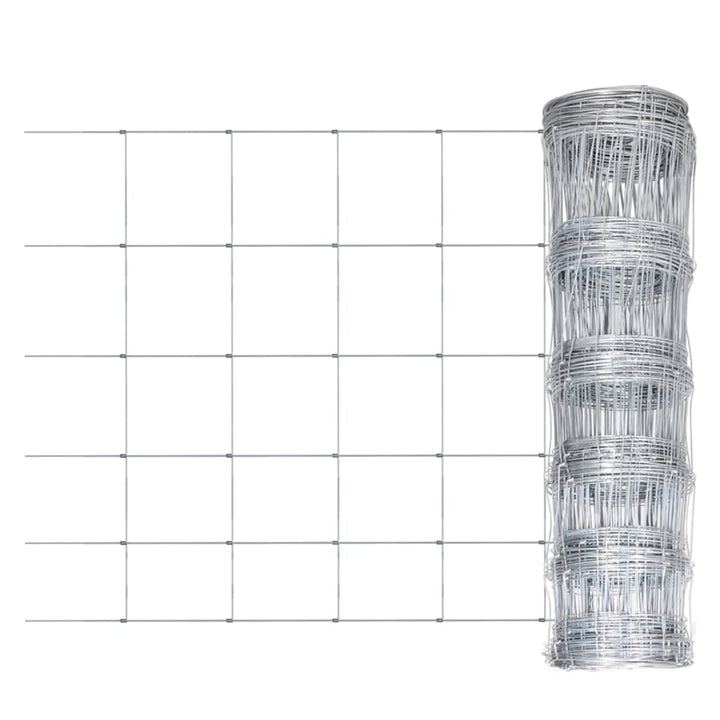 Gard De Grădină, 50 M, Oțel Galvanizat, 150 Cm