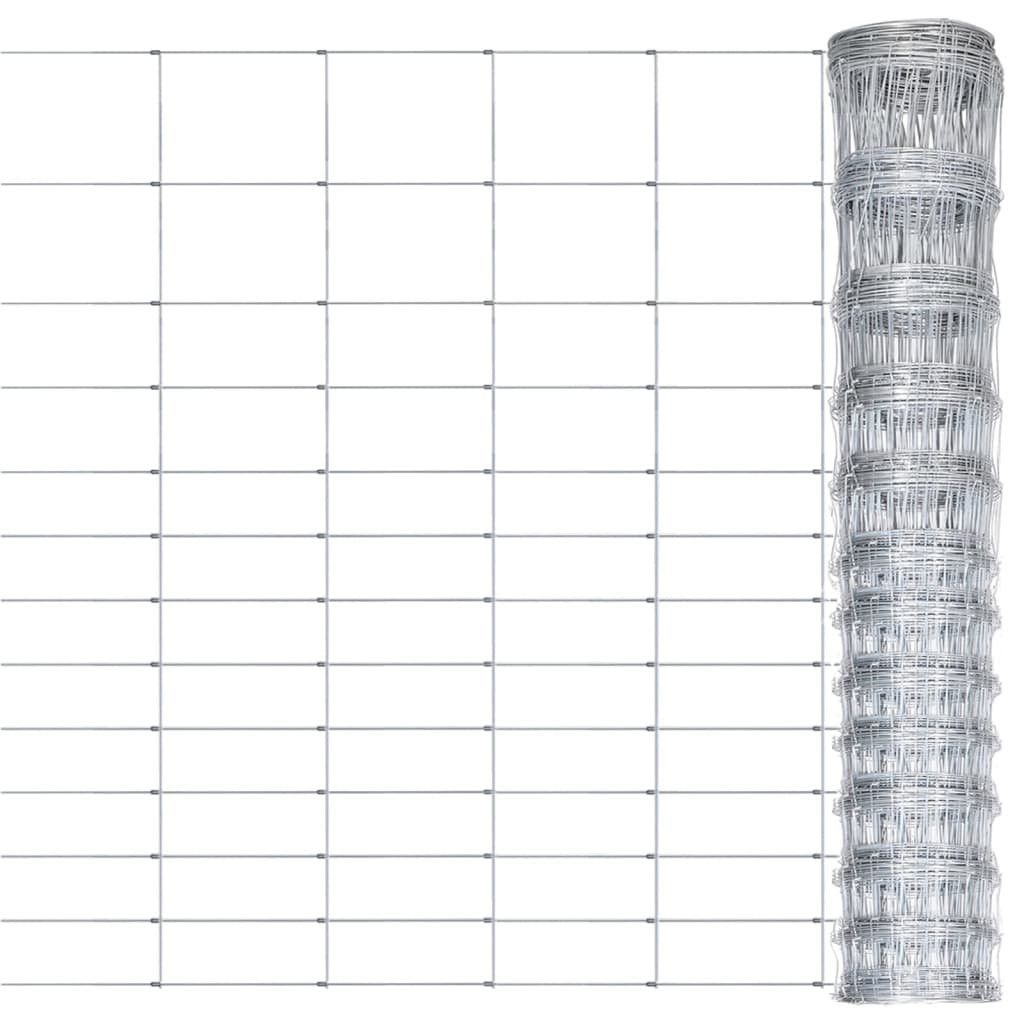 Gard De Grădină, 50 M, Oțel Galvanizat, 150 Cm