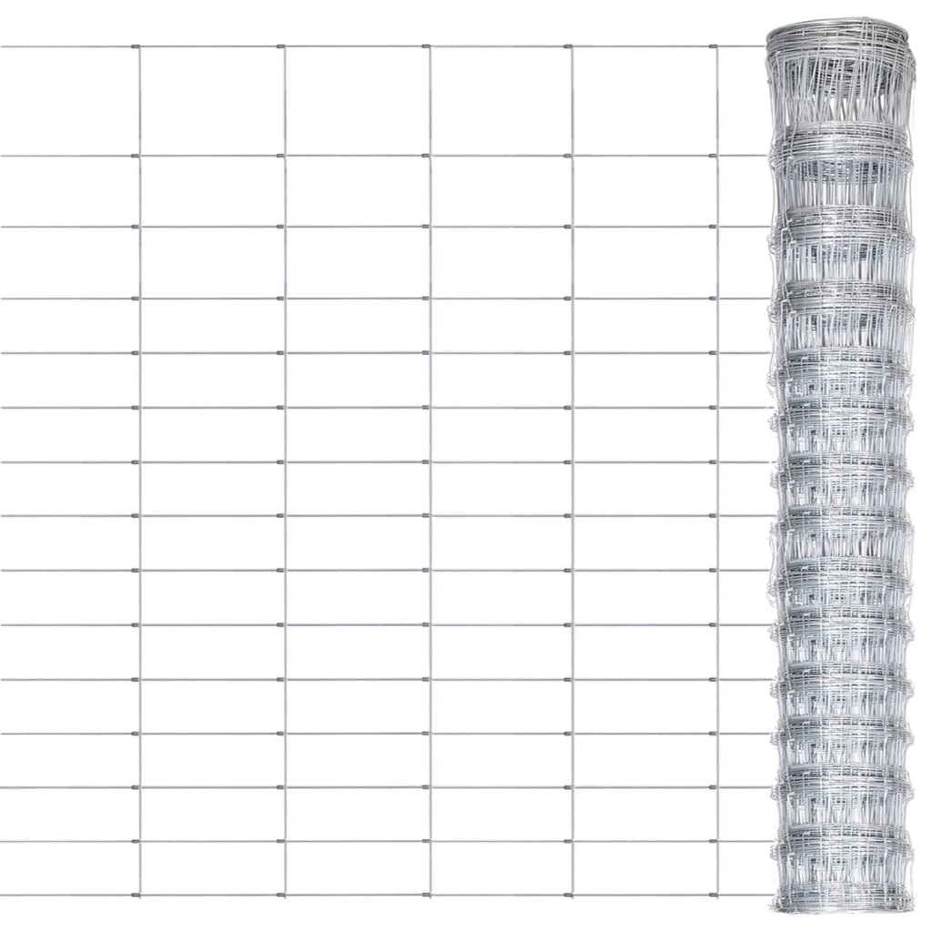 Gard De Grădină, 50 M, Oțel Galvanizat, 150 Cm