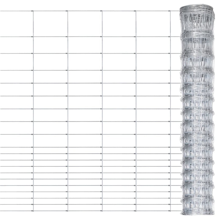 Gard De Grădină, 50 M, Oțel Galvanizat, 150 Cm