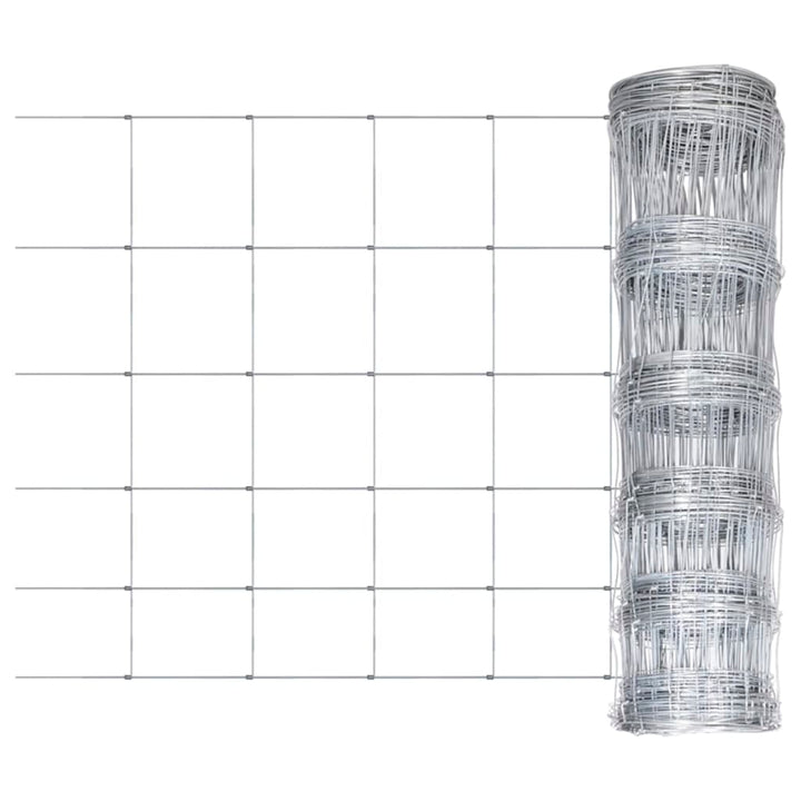 Gard De Grădină, 50 M, Oțel Galvanizat, 150 Cm
