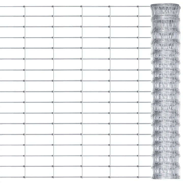 Gard De Grădină, 50 M, Oțel Galvanizat, 150 Cm