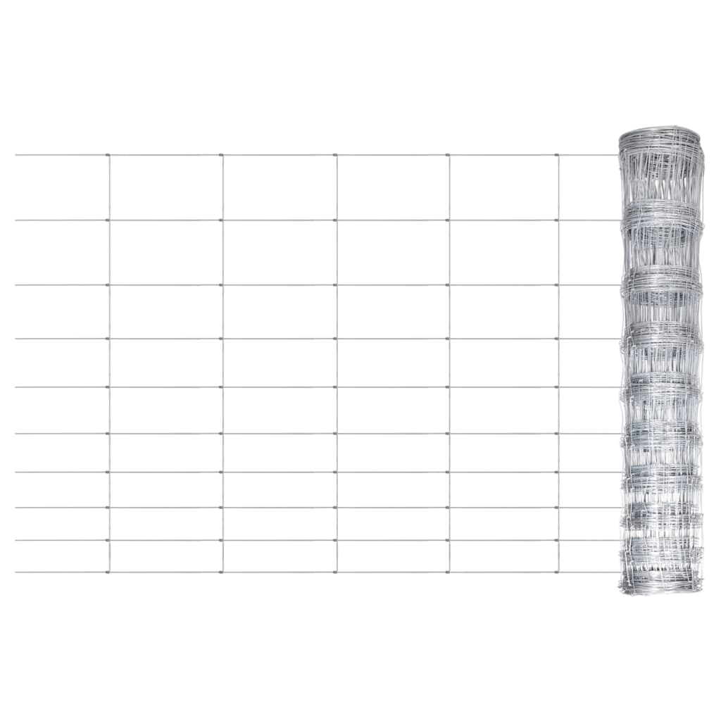 Gard De Grădină, 50 M, Oțel Galvanizat, 150 Cm