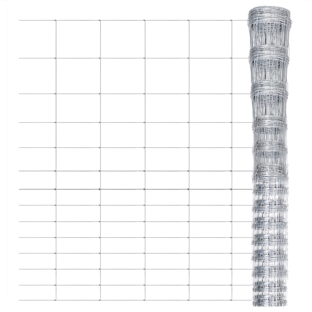 Gard De Grădină, 50 M, Oțel Galvanizat, 150 Cm