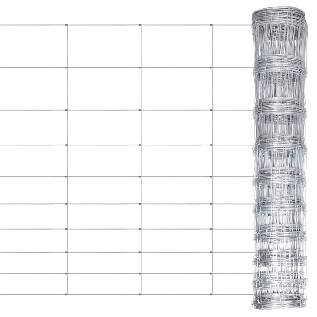 Gard De Grădină, 50 M, Oțel Galvanizat, 150 Cm