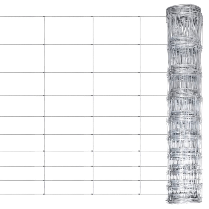 Gard De Grădină, 50 M, Oțel Galvanizat, 150 Cm