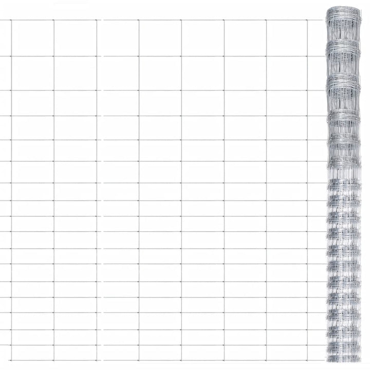 Gard De Grădină, 50 M, Oțel Galvanizat, 150 Cm