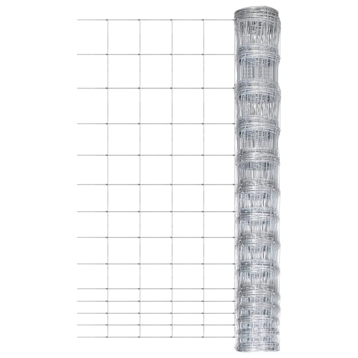 Gard De Grădină, 50 M, Oțel Galvanizat, 150 Cm