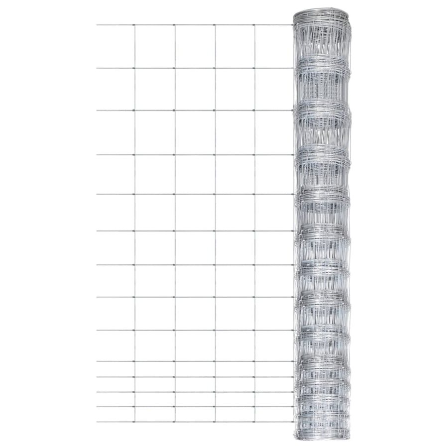 Gard De Grădină, 50 M, Oțel Galvanizat, 150 Cm