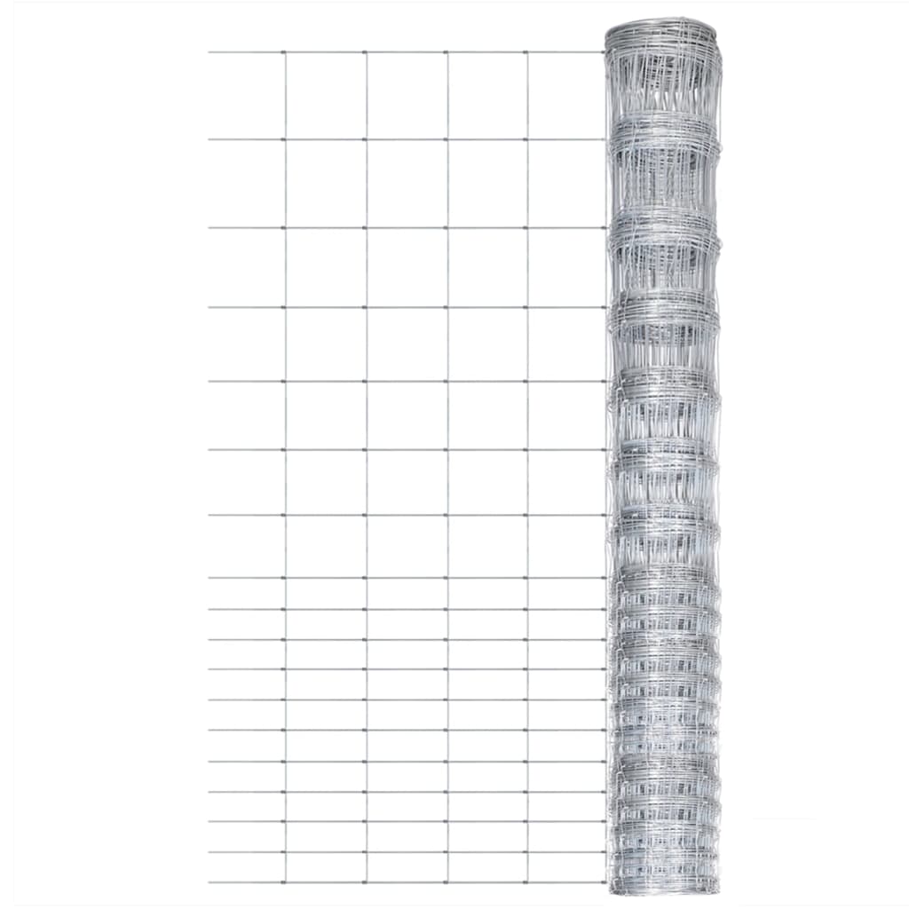 Gard De Grădină, 50 M, Oțel Galvanizat, 150 Cm