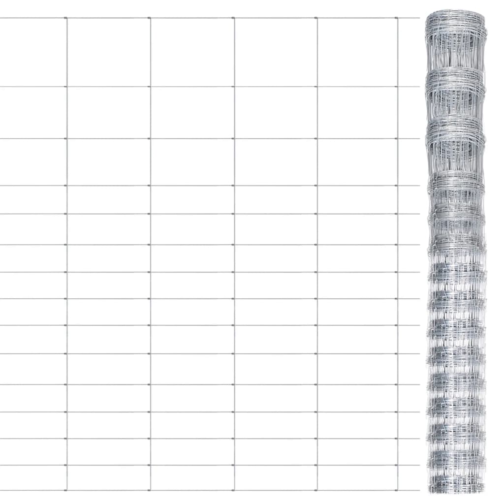Gard De Grădină, 50 M, Oțel Galvanizat, 150 Cm