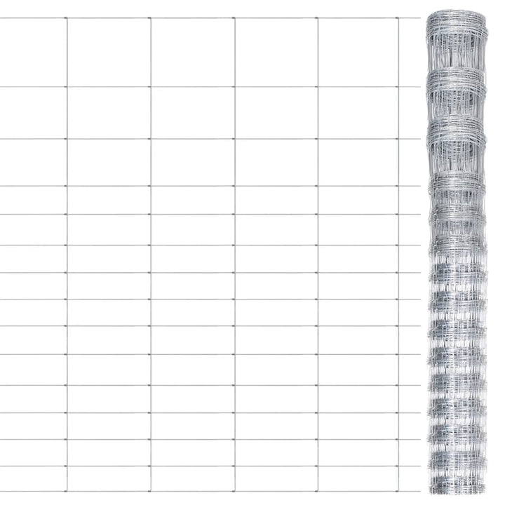 Gard De Grădină, 50 M, Oțel Galvanizat, 150 Cm