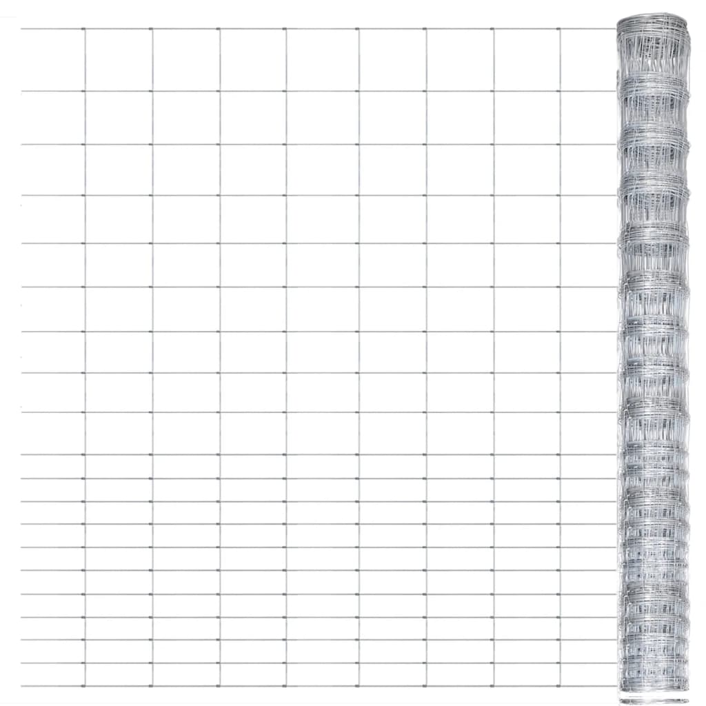 Gard De Grădină, 50 M, Oțel Galvanizat, 150 Cm