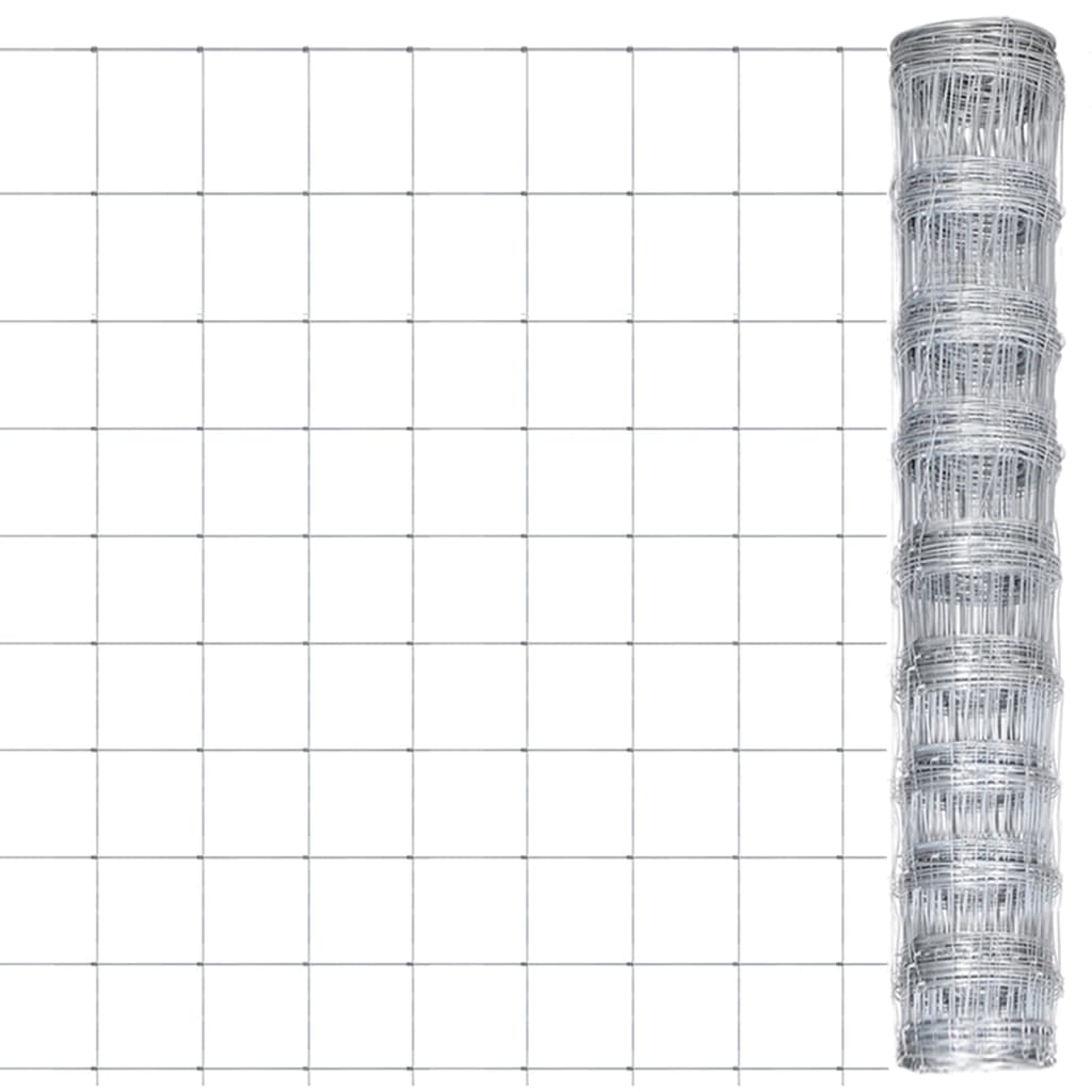 Gard De Grădină, 50 M, Oțel Galvanizat, 150 Cm