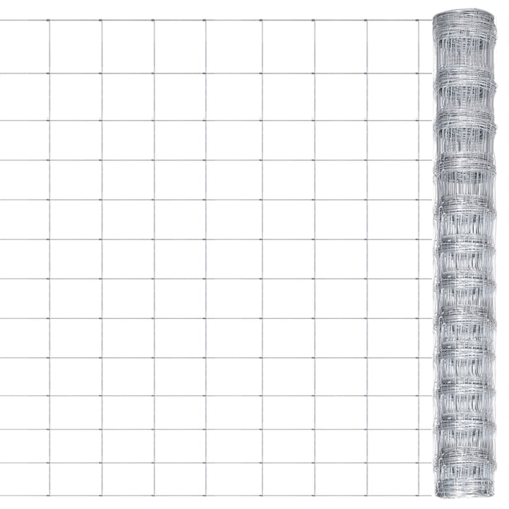Gard De Grădină, 50 M, Oțel Galvanizat, 150 Cm