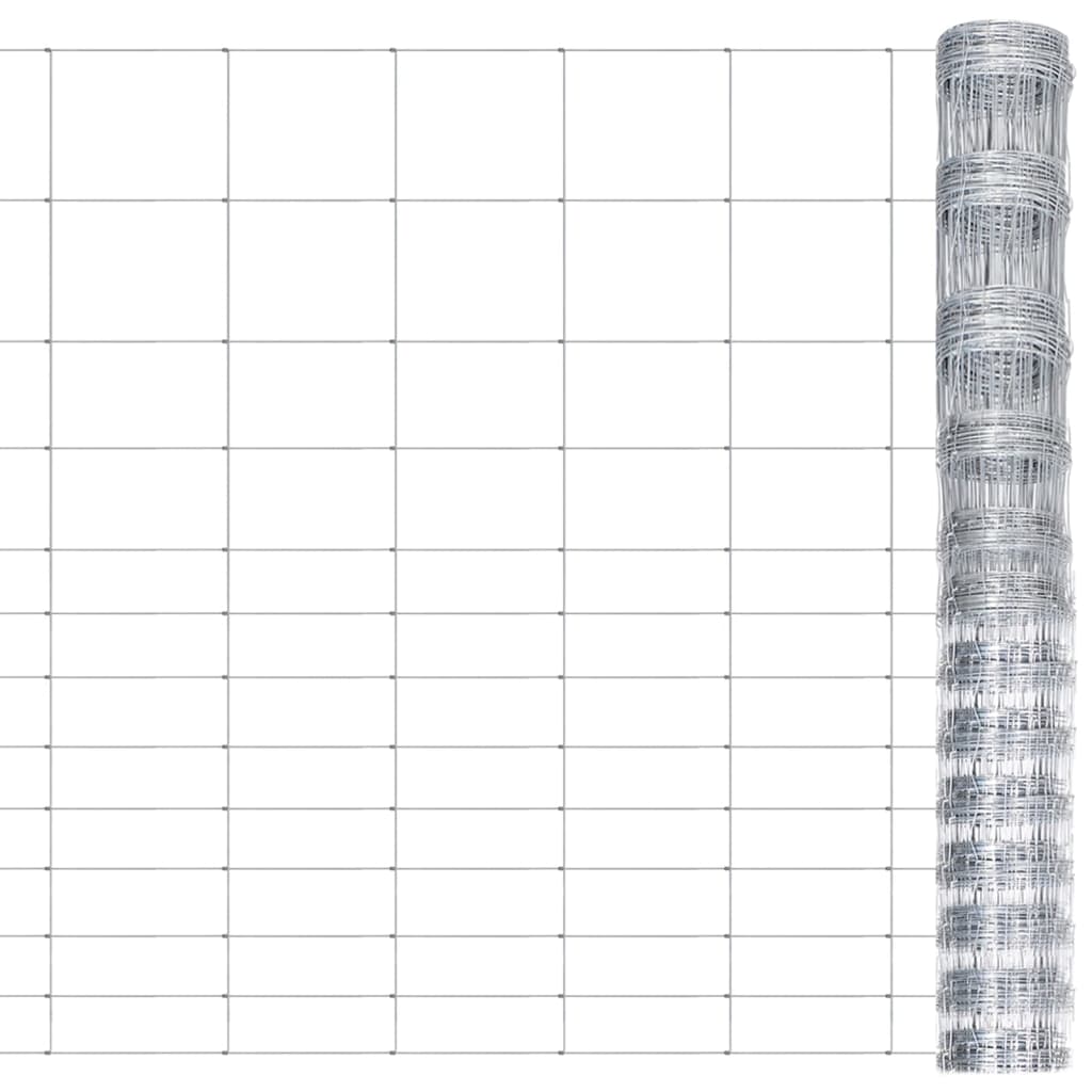 Gard De Grădină, 50 M, Oțel Galvanizat, 150 Cm