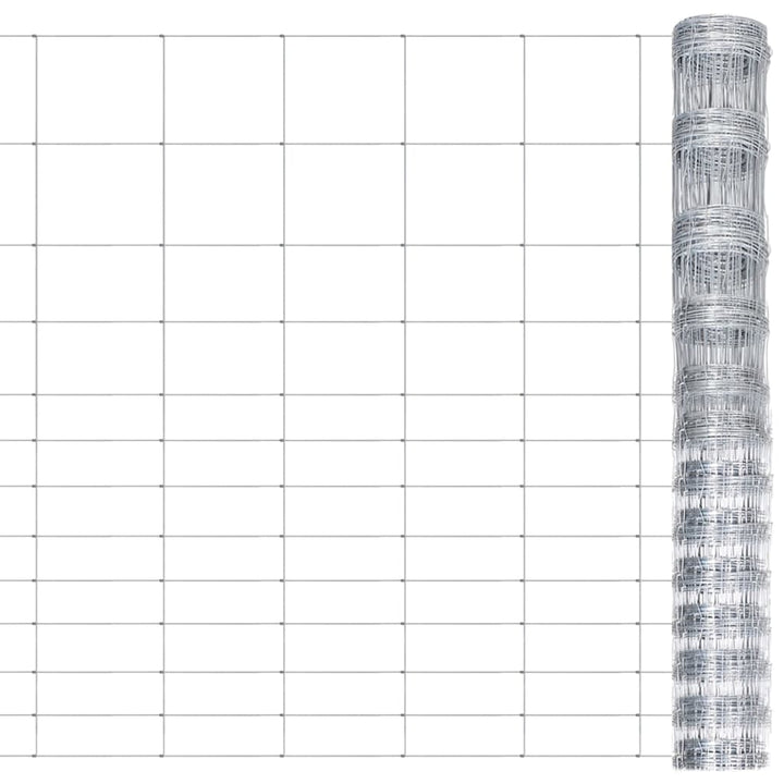 Gard De Grădină, 50 M, Oțel Galvanizat, 150 Cm