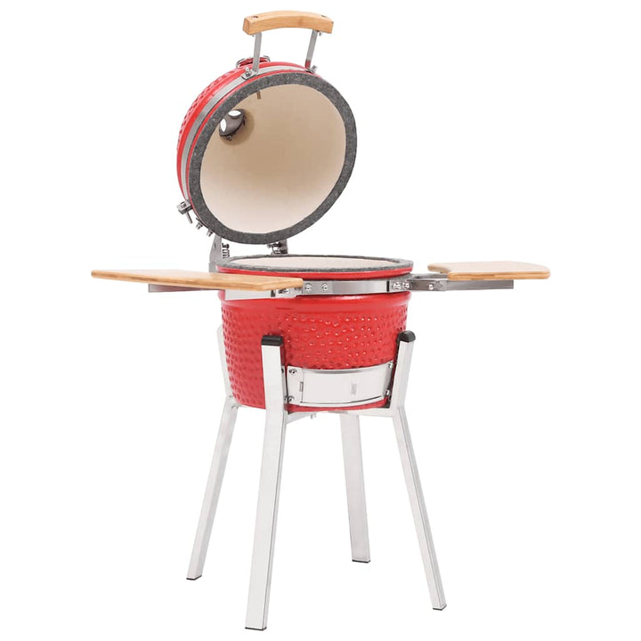 Grătar Cu Afumătoare Kamado, 76 Cm, Ceramică
