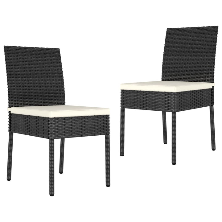 Set De Masă Și Scaune De Exterior, 3 Piese, , Poliratan