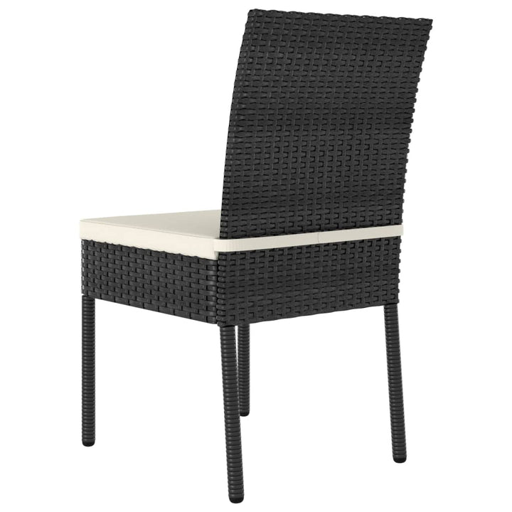Set De Masă Și Scaune De Exterior, 3 Piese, , Poliratan
