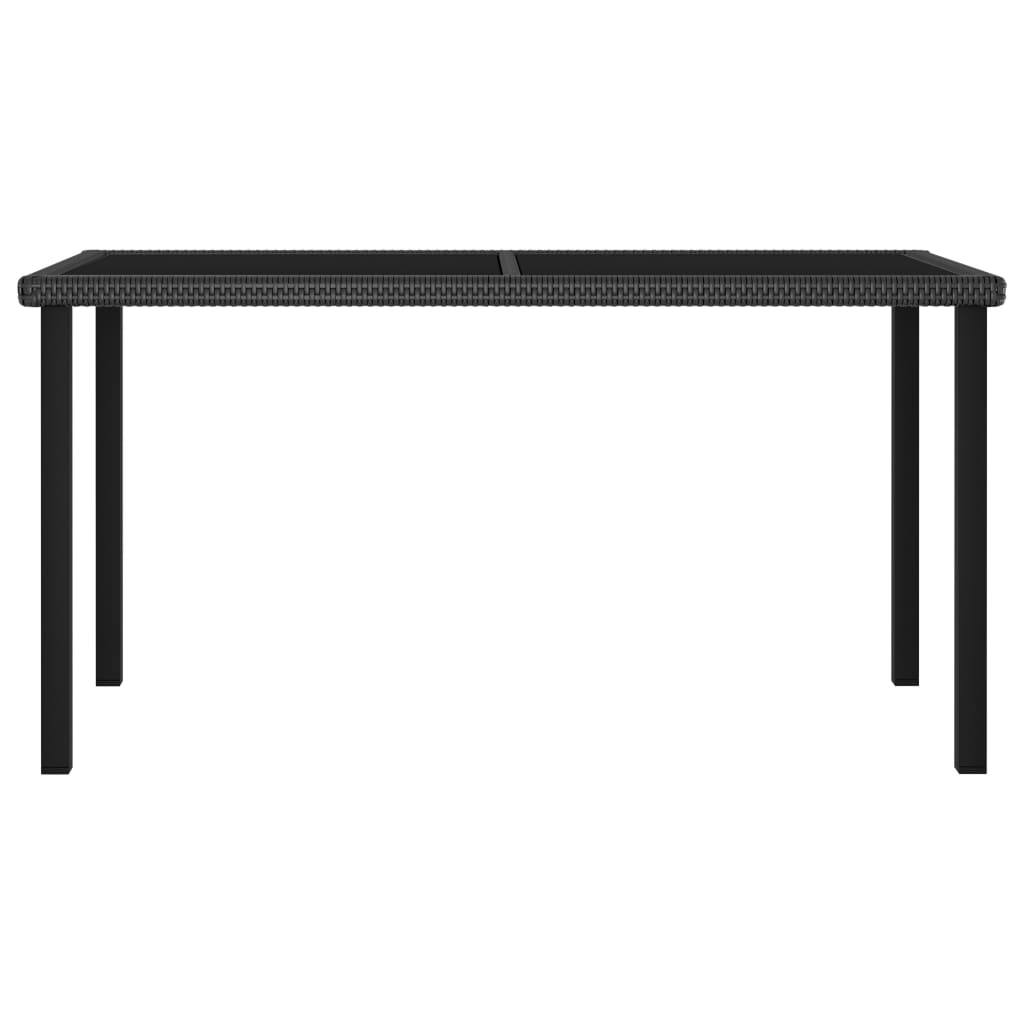 Set De Masă Și Scaune De Exterior, 5 Piese, , Poliratan