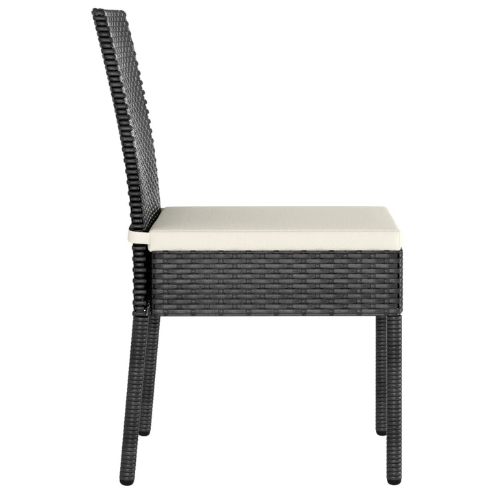Set De Masă Și Scaune De Exterior, 5 Piese, , Poliratan