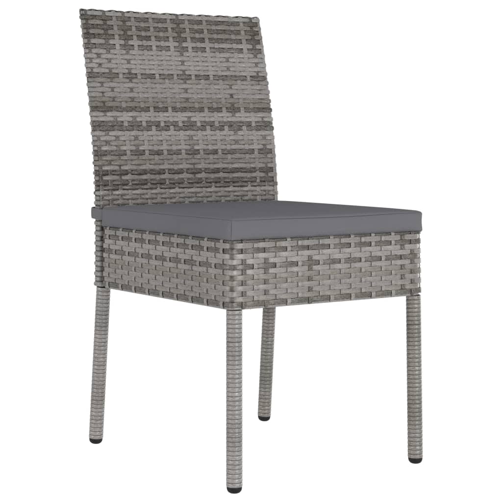 Set Mobilier De Masă Pentru Grădină, 9 Piese, , Poliratan