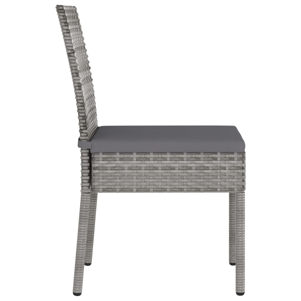 Set Mobilier De Masă Pentru Grădină, 9 Piese, , Poliratan