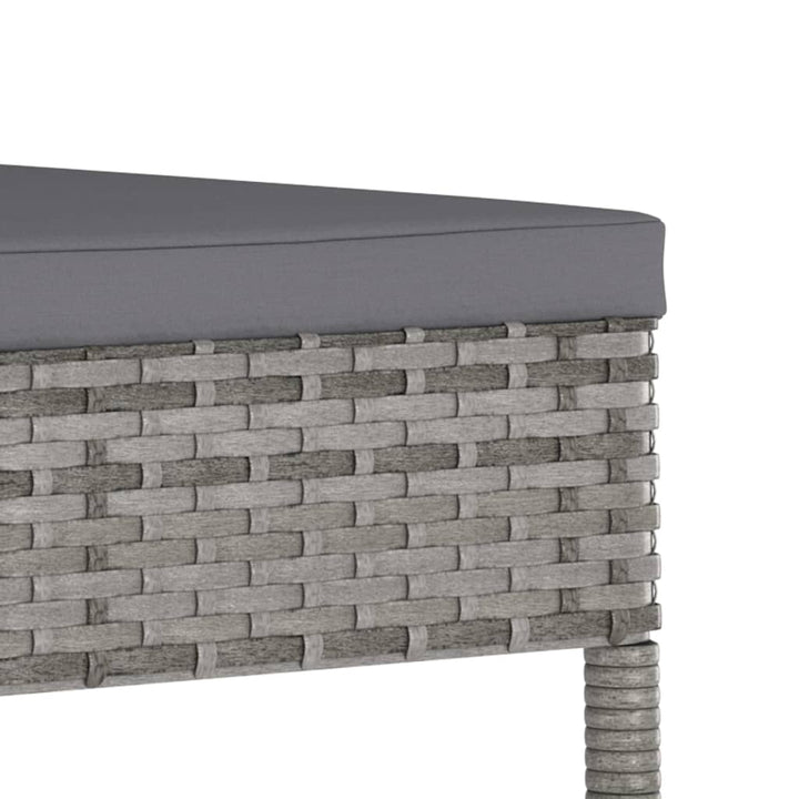 Set Mobilier De Masă Pentru Grădină, 9 Piese, , Poliratan