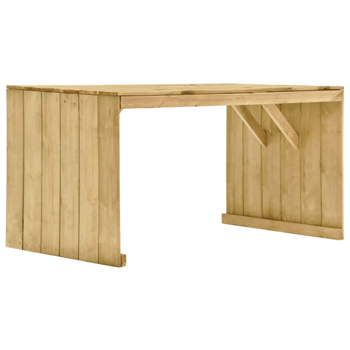 Set Mobilier De Grădină Cu Perne, 7 Piese, Lemn De Pin Tratat