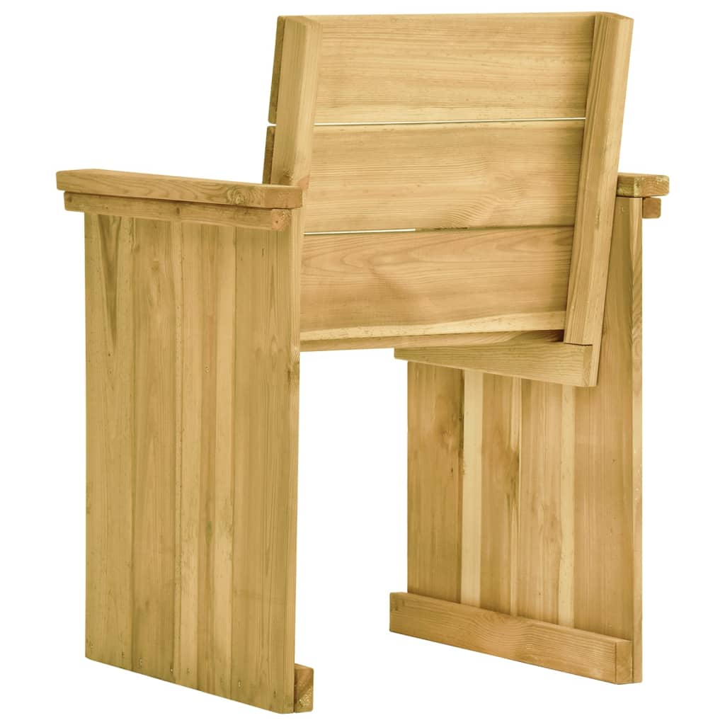 Set Mobilier De Grădină Cu Perne, 7 Piese, Lemn De Pin Tratat