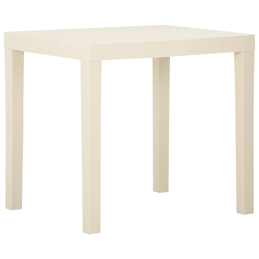 Masă De Grădină, , 79X65X72 Cm, Plastic