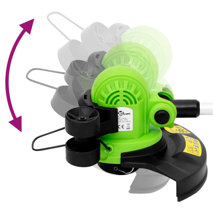 Trimmer De Gazon Electric Cu Tijă Telescopică, 29 Cm, 550 W